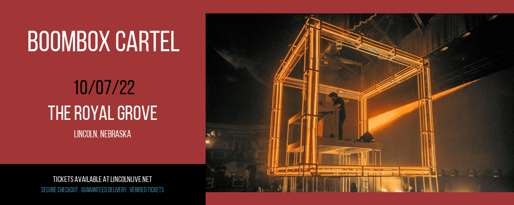 Boombox Cartel at The Royal Grove tickets Boombox Cartel at The Royal Grove