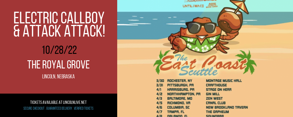 Electric Callboy & Attack Attack! [POSTPONED] at The Royal Grove