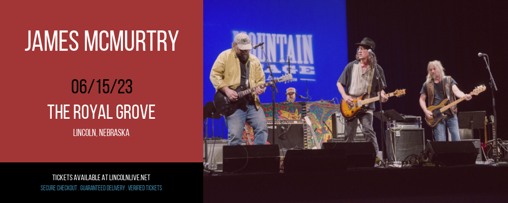 James Mcmurtry at The Royal Grove tickets James Mcmurtry at The Royal Grove